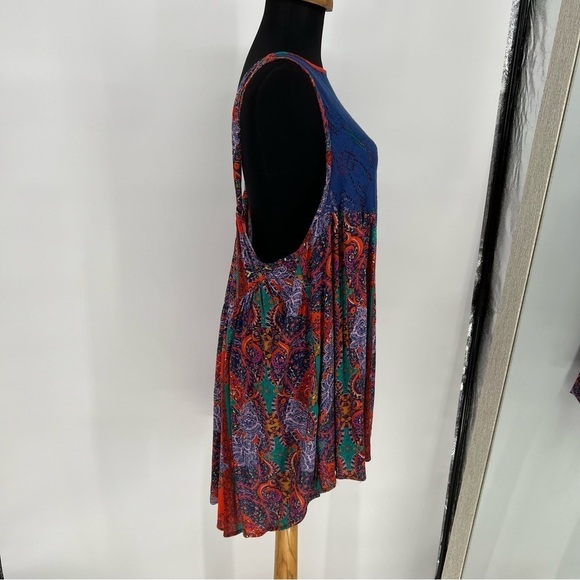 Free people count me in trapeze tunic‎ top Short Dress - Picture 7 of 13